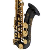 Selmer SUPREME - Saxophone tenor verni Noir Gravé avec étui et accessoires