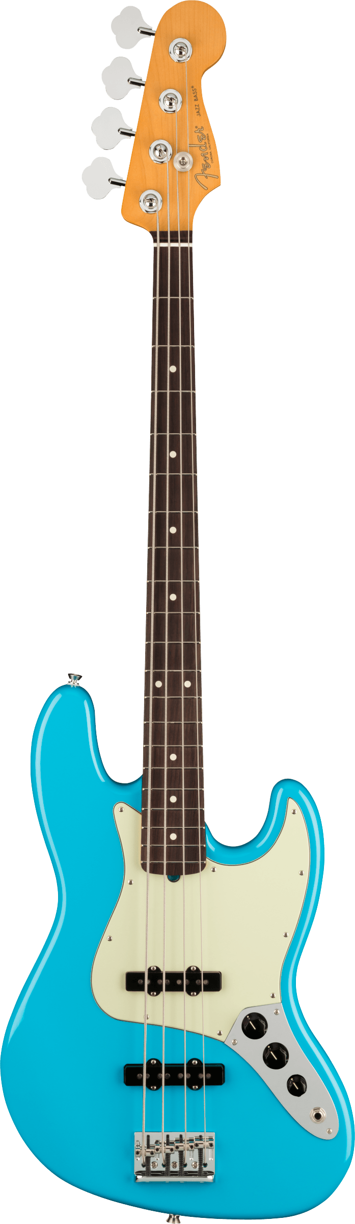 Fender American Professional II Jazz Bass, Rosewood Fingerboard, Miami Blue