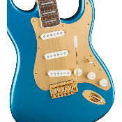 --- DISCONTINUE ---Guitare électrique Squier 40th Anniversary Stratocaster, Gold edition LPB