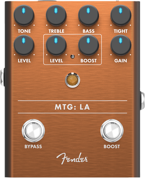 Fender MTG:LA Tube Distortion Pédale effet guitare