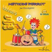 Pellegrini joel - methode pierrot batterie - vol. 2