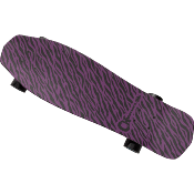 Skateboard Charvel purple bengal stripe
