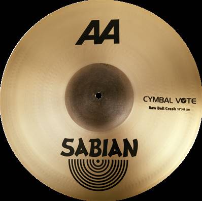 Sabian AA 18 RAW BELL CRASH