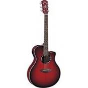 --- DISCONTINUE ---Yamaha APXT2-DRB - guitare electro acoustique dark Red Burst