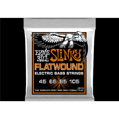 Cordes Basse Ernie Ball Slinky Filee Plat 45-105
