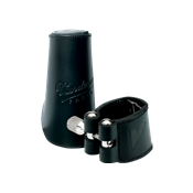 Vandoren Cuir LC21L - ligature et couvre-bec cuir pour clarinette Sib