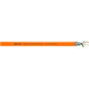 Cordial CCAT6A-INSTOR100-FRNC - bobine câble réseau instal cat6a orange - 100m