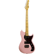 guitare electrique g&l guitare electrique tribute fallout shell pink