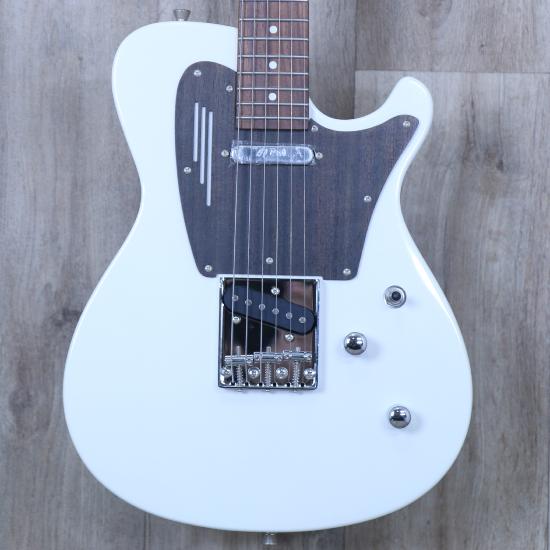 --- DISCONTINUE ---guitare électrique Magneto U-One series Ut-WAVE Metal Pearl WHITE