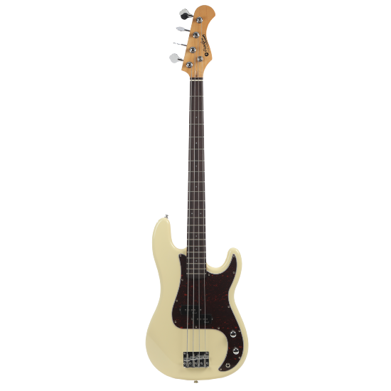 Basse électrique Prodipe PB80RA Vintage White