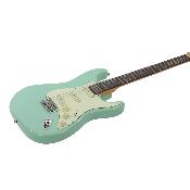 Guitare électrique Prodipe Strat ST80 surf green
