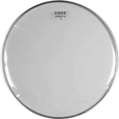 Code Drumheads Peau genetic snare side 3 mil 12