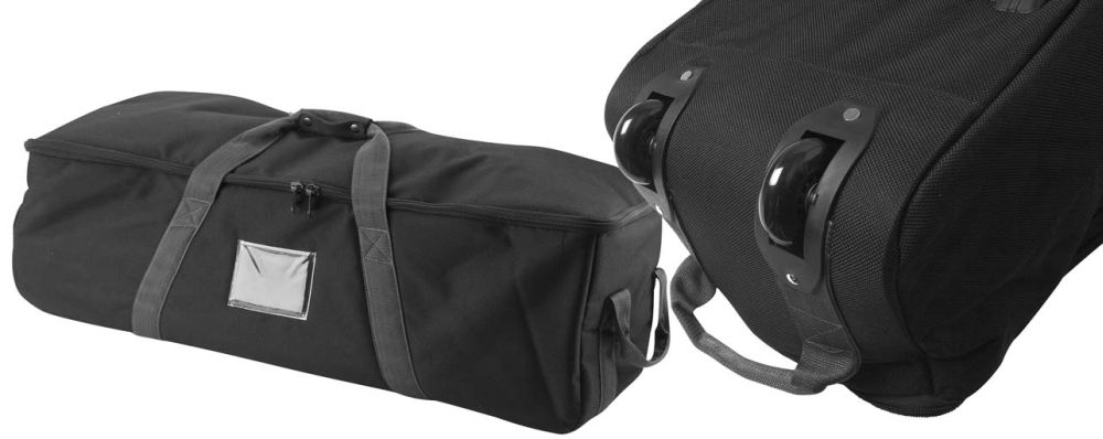 Stagg PSB-38/T - Housse sur roulettes pour stands et accessoires batterie