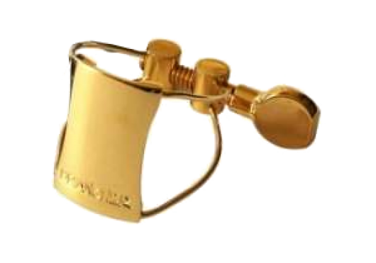 Brancher SHG - ligature saxophone soprano plaquée or 24K bec ébonite
