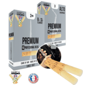 MARCA PREMIUM force 2 - Anches clarinette Sib - boite de 10