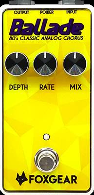 --- DISCONTINUE ---Foxgear Ballade