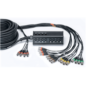 Cordial CYB16-4C - boitier scène 16 in 4 out câble xlr mâle 30m