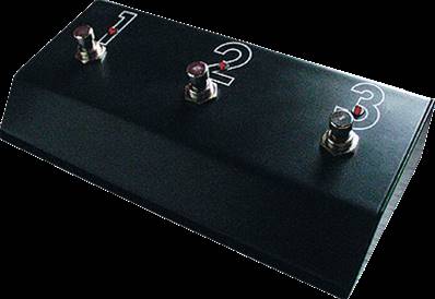 --- DISCONTINUE ---Hughes & Kettner FS3 - pedalier triple Switch