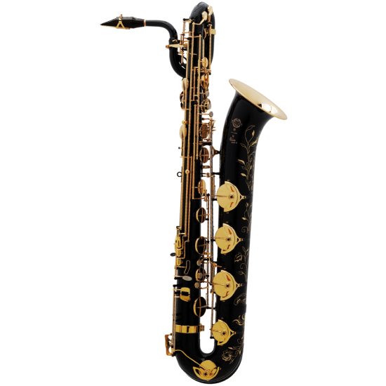 Selmer Super Action 80 série II noir gravé - Saxophone baryton avec étui et bec complet