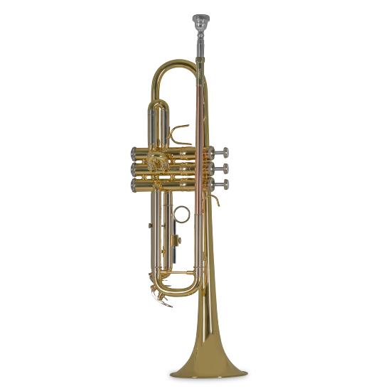 Bach TR-650 - Trompette sib vernie avec étui sac à dos et embouchure Bach
