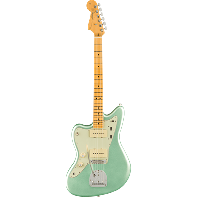 Fender American Professional II Jazzmaster Left-Hand, Maple Fingerboard, Mystic Surf Green