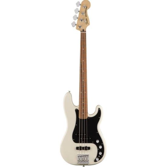 Fender Deluxe Active P Bass Special Pau Ferro Fingerboard Olympic White