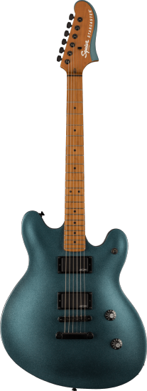 ---DISCONTINUE---Contemporary Active Starcaster, Roasted Maple Fingerboard, Gunmetal Metallic