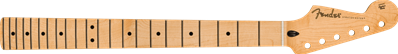 Player Series Stratocaster Reverse Headstock Neck, 22 Medium Jumbo Frets, Maple, 9.5, Modern C
