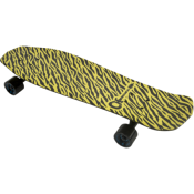 --- DISCONTINUE ---Skateboard Charvel Yellow bengal stripe by Aluminati
