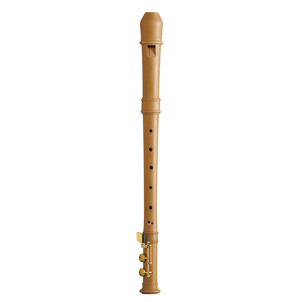 Mollenhauer 5926 Flûte à bec alto moderne avec patte de fa poirier