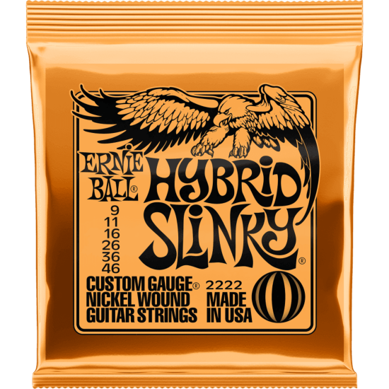 Ernie Ball 2222 - Cordes électriques Slinky 09-46