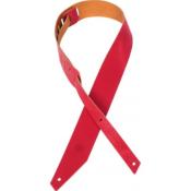 --- DISCONTINUE ---Constant Bourgeois sangle guitare Constant Bourgeois neutra lanthana Vintage carmine Red