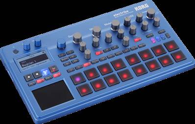Korg Electribe 2 - Synthé & séquenceur de couleur Bleue