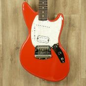 Fender Kurt Cobain Jag-Stang Signature Touche Palissandre Fiesta Red