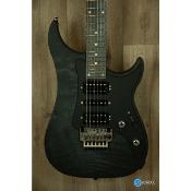 --- DISCONTINUE ---Vigier Excalibur Custom HSH Floyd rose velours noir manche érable teinté