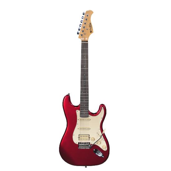 Guitare électrique Prodipe Strat ST80 Candy Apple Red