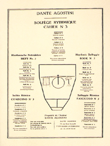 Agostini Solfège rythmique vol. 3