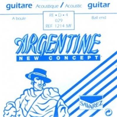 Argentine 1214MF - re-4 filee metal argente