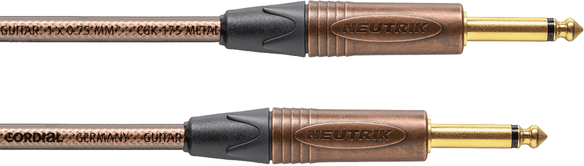 Cordial CSI6PP-METAL - jack/jack droits metal - 6m