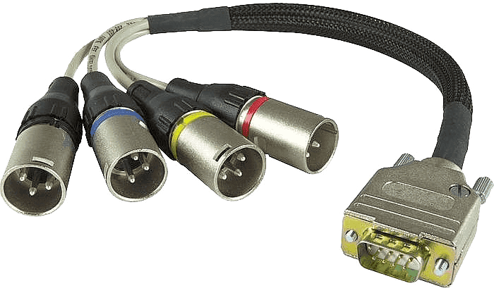 --- DISCONTINUE ---Focusrite AES-CABLE - d-sub/4x xlr mâles