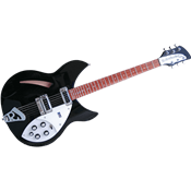 Rickenbacker 330JG - demi-caisse 330 w/c noir