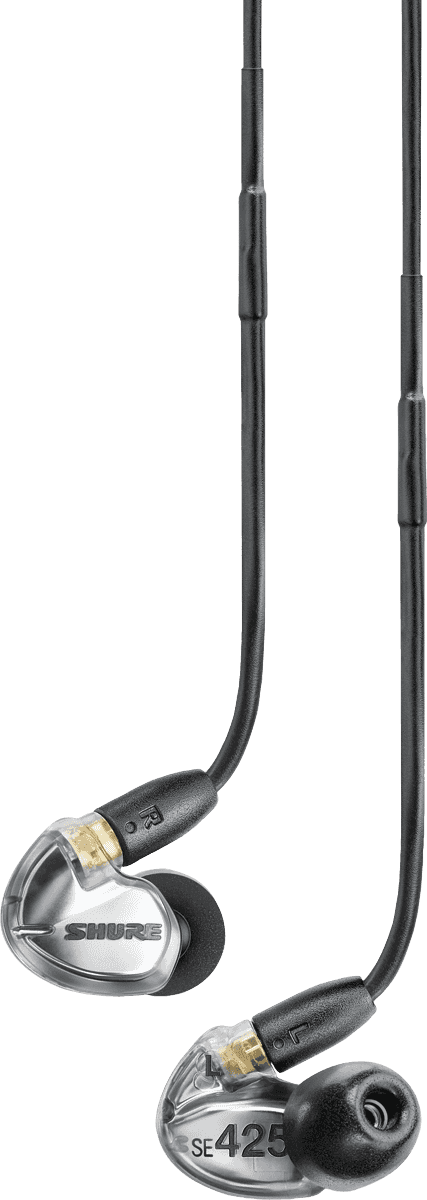 --- DISCONTINUE ---Shure SE425-V - intra haute definition 2 voies argent