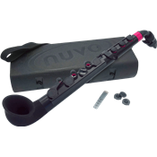 Nuvo jSAX - Saxophone en plastique noir et rose