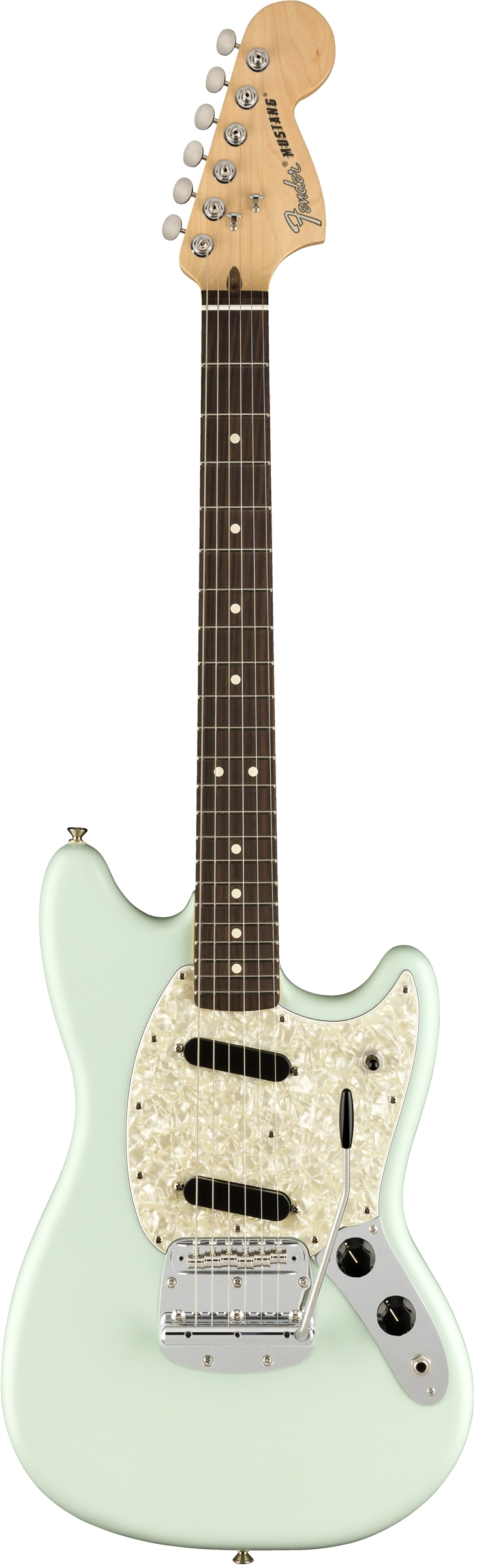 Fender American Performer Mustang Satin sonic blue