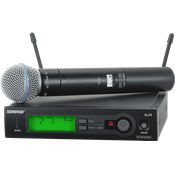 Shure SLX24E-B58-J3 - émetteur main beta58 - bande j3