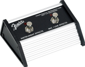 2-Button Footswitch: Acoustasonic Jr. DSP, 1/4 Connector