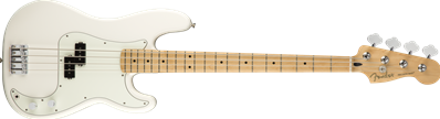 Player Precision Bass, Maple Fingerboard, Polar White
