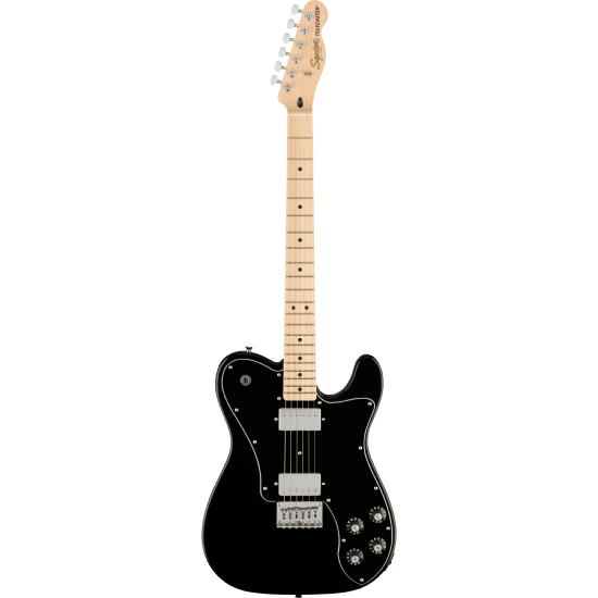 Affinity Series Telecaster Deluxe, Maple Fingerboard, Black Pickguard, Black