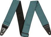 Houndstooth Jacquard Strap, Teal, 2