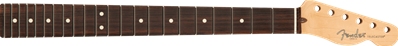 American Professional Telecaster Neck, 22 Narrow Tall Frets, 9.5 Radius, Rosewood